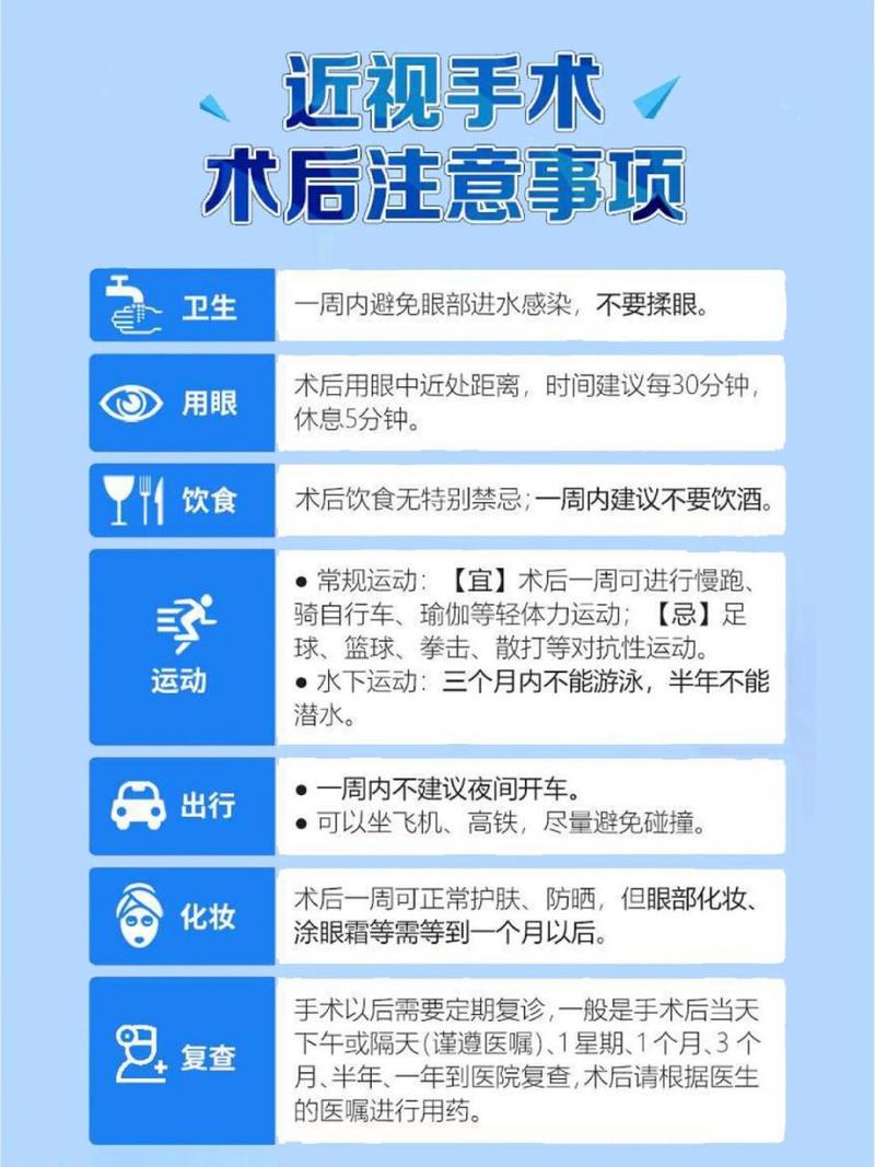 手术注意事项