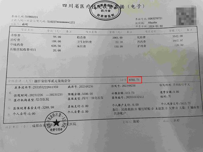  治疗费用