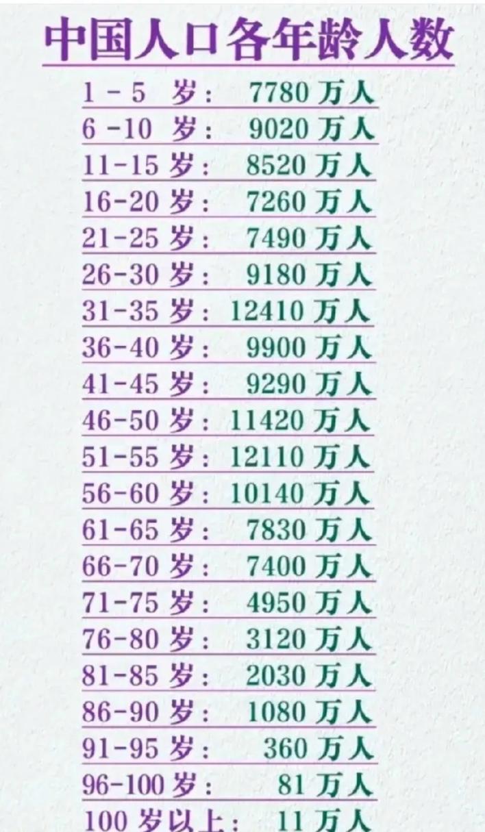 年龄分布