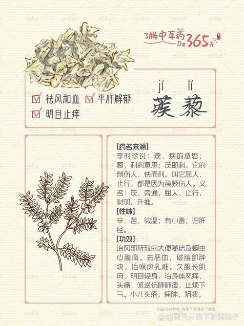 蒺藜朱砂水